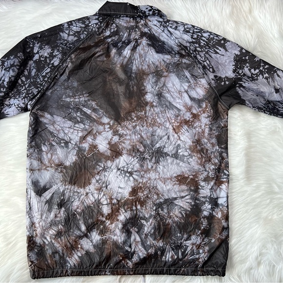 Empyre Tie Dye Snap Down Windbreaker Jacket - Picture 10 of 11